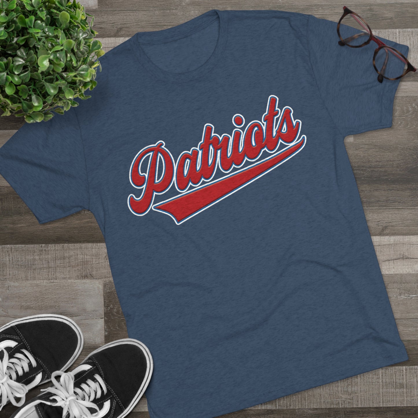 VB Patriots Tri-Blend Crew Tee