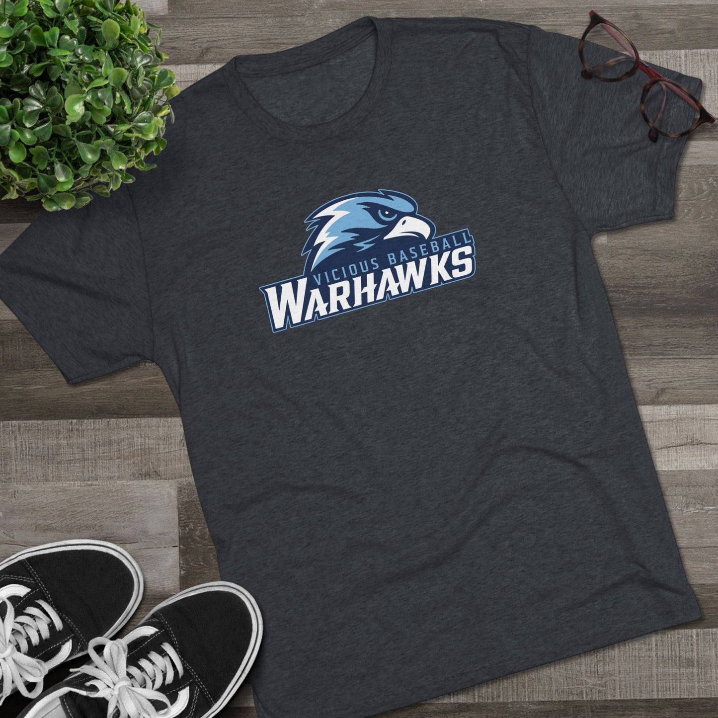 VB Warhawks Unisex Tri-Blend Crew Tee