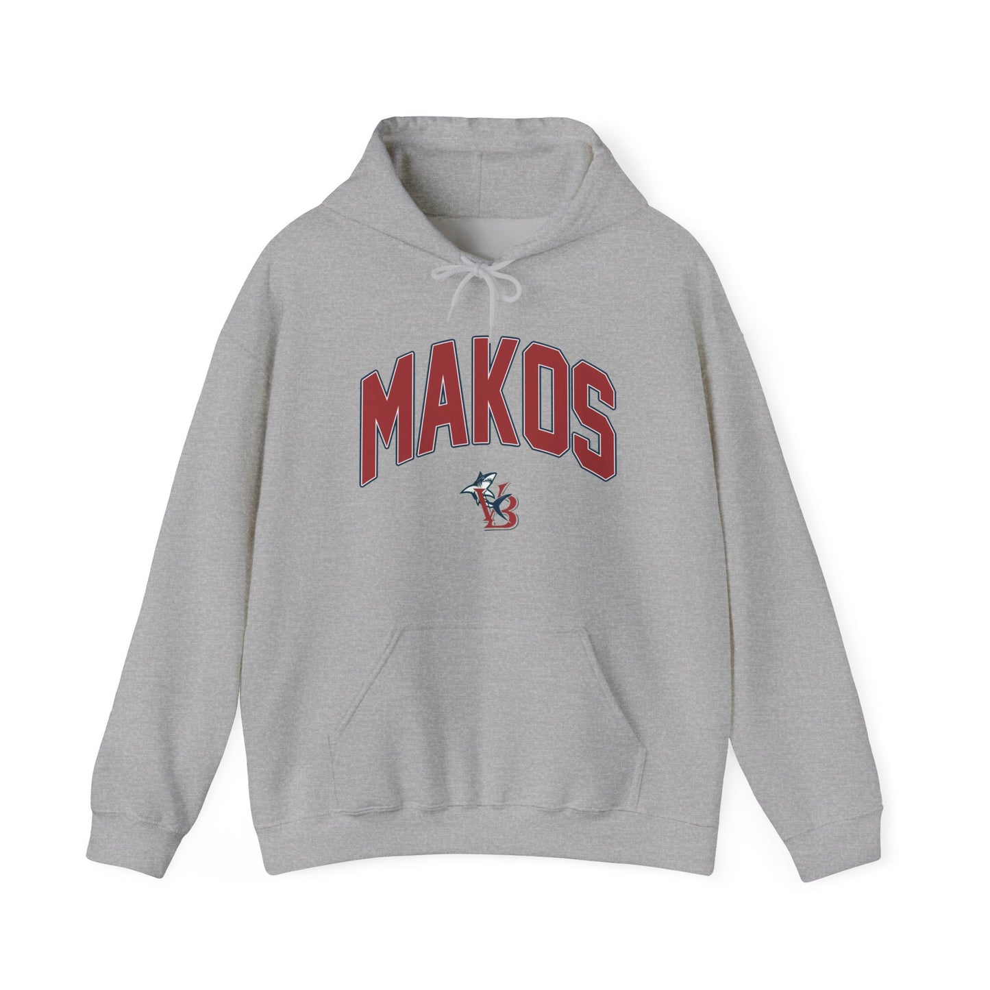 VB MAKOS Heavy Blend Hooded Sweatshirt - Team Spirit Apparel