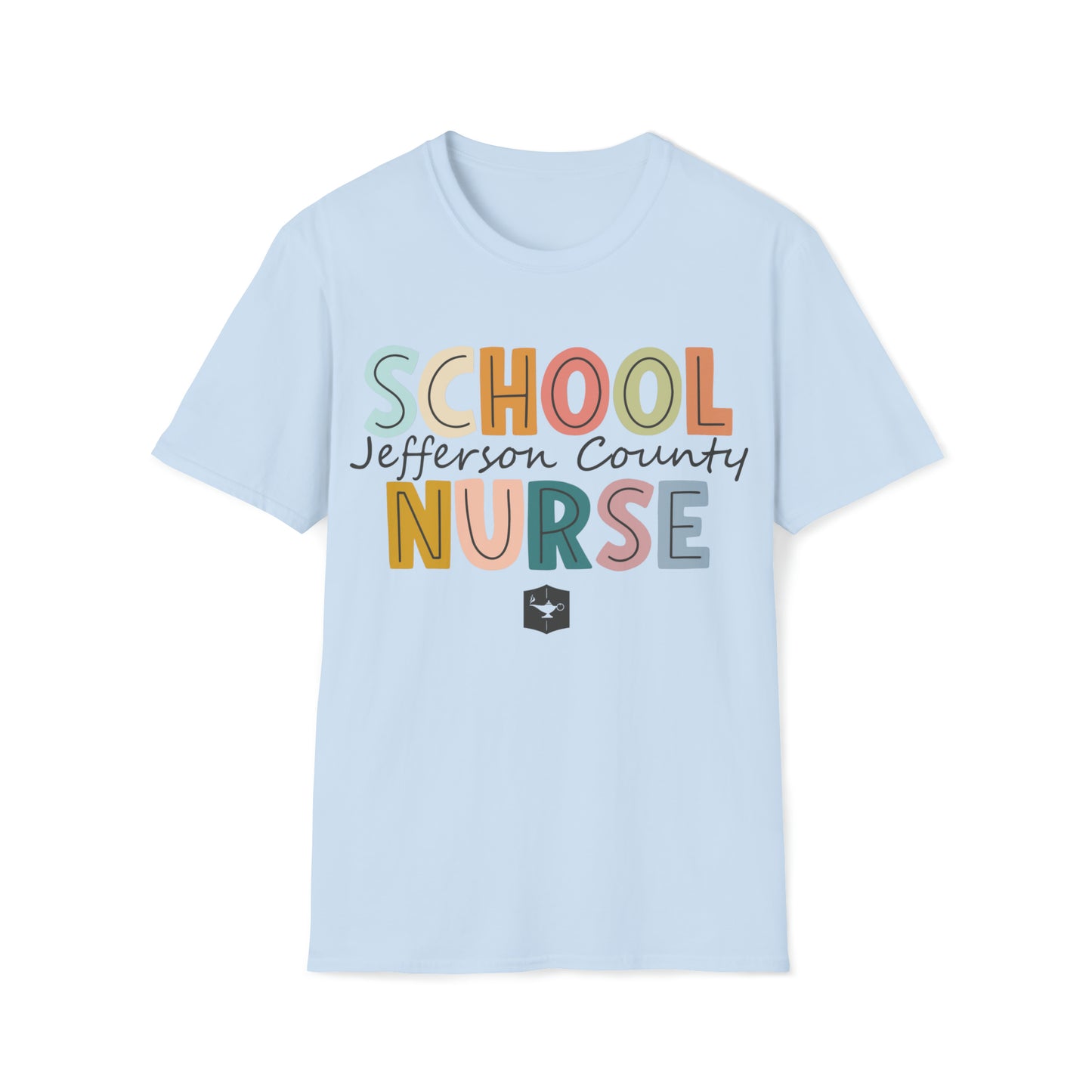 JeffCoEd Nurse Colorful Softstyle T-Shirt