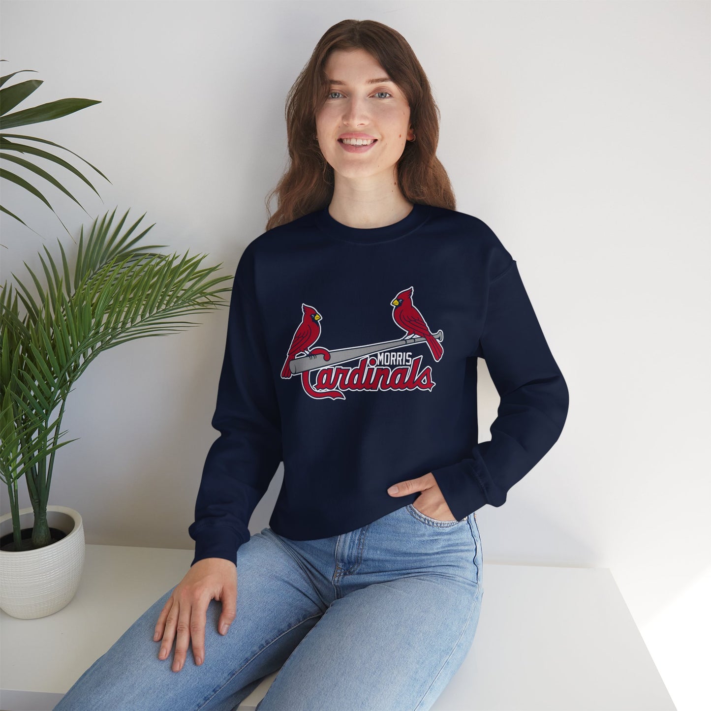 Morris Cardinals Unisex Heavy Blend™ Crewneck Sweatshirt