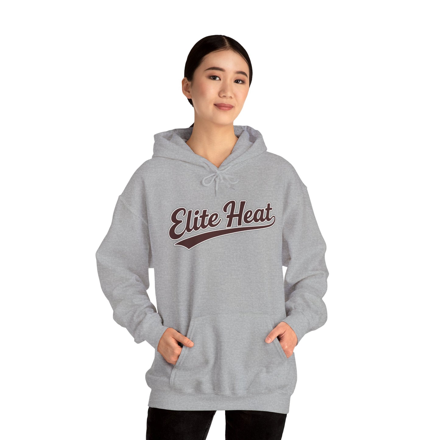 Elite Heat Hoodie — Retro Script Pullover