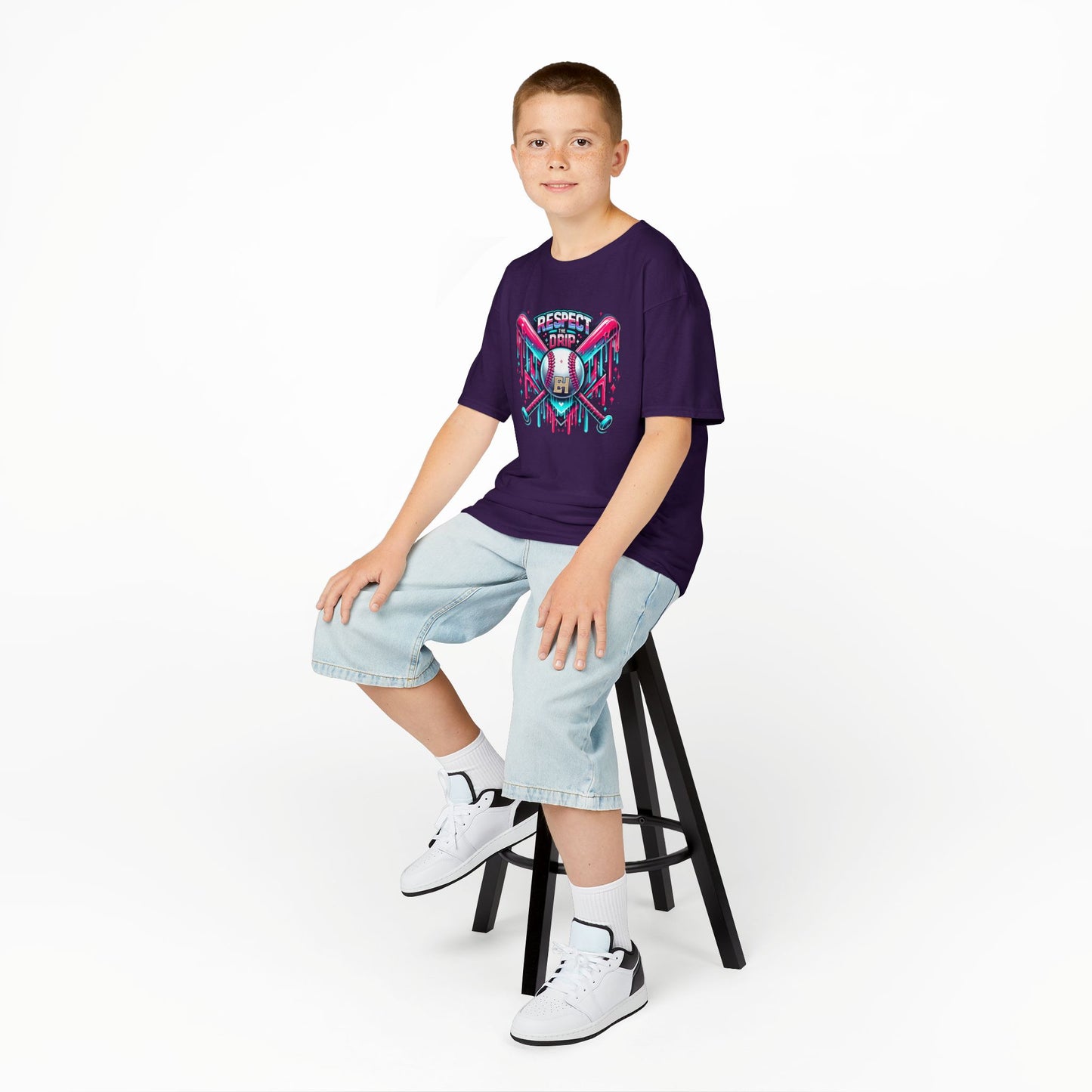 Elite Heat "Respect the Drip" Alt Tee - Youth