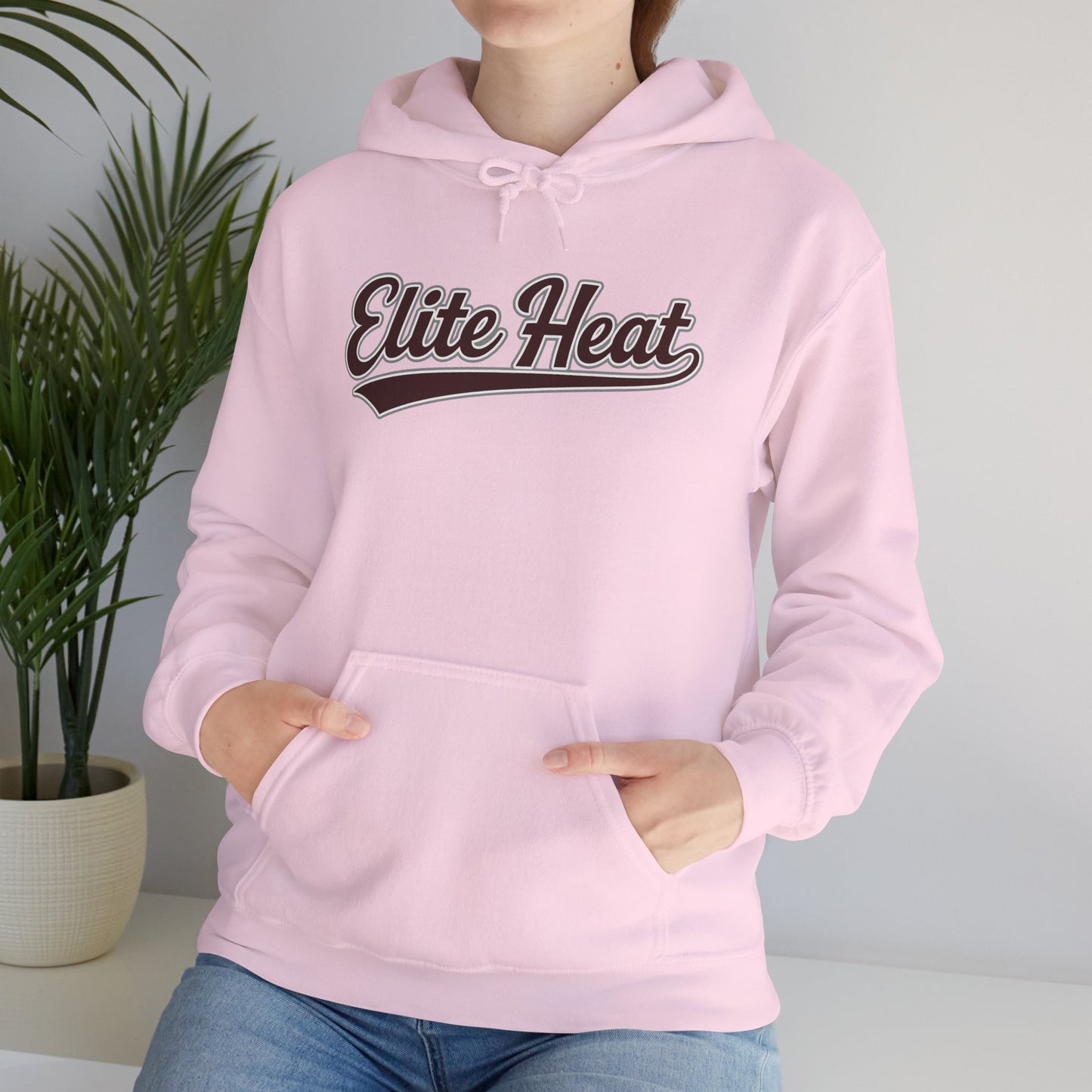 Elite Heat Hoodie — Retro Script Pullover