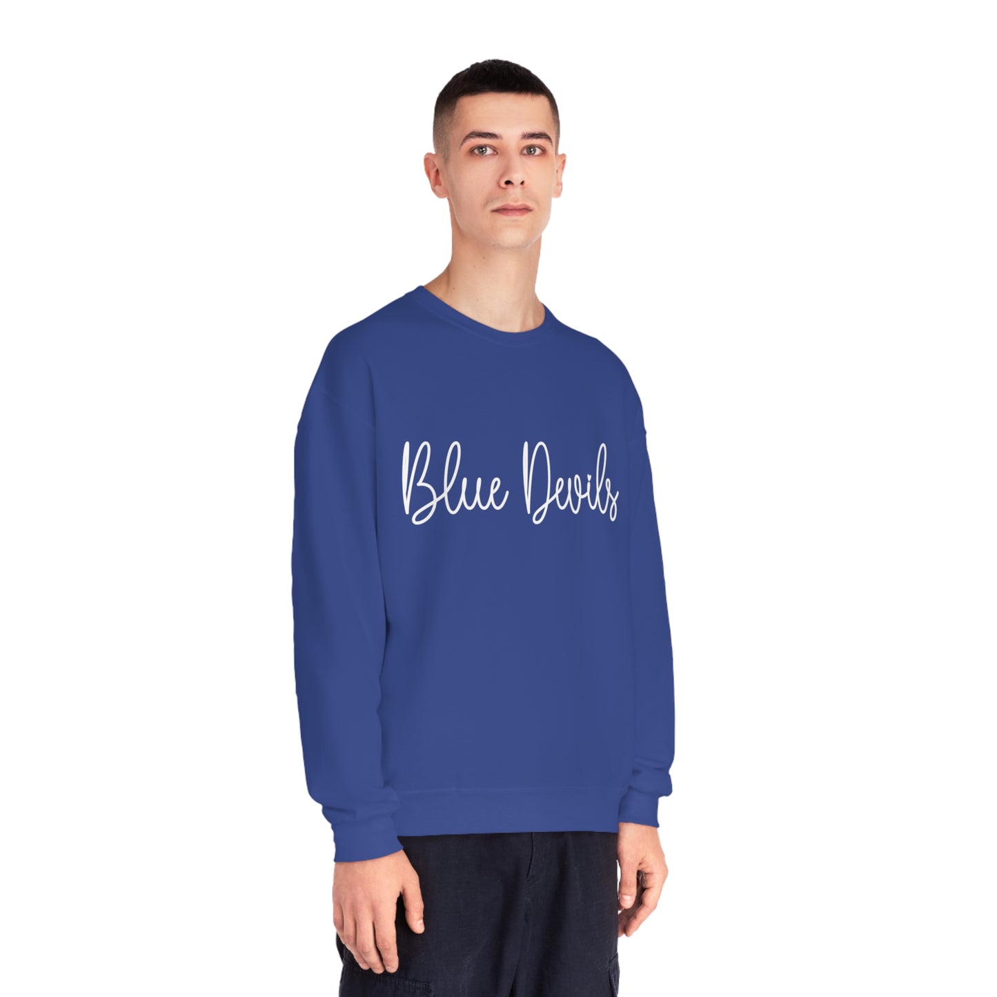 Blue Devils Script Crewneck Sweatshirt