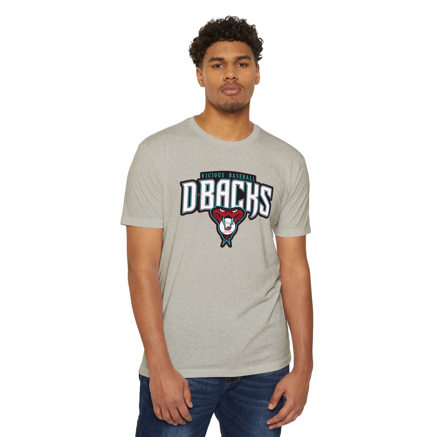 VB Dbacks Unisex CVC Jersey T-shirt