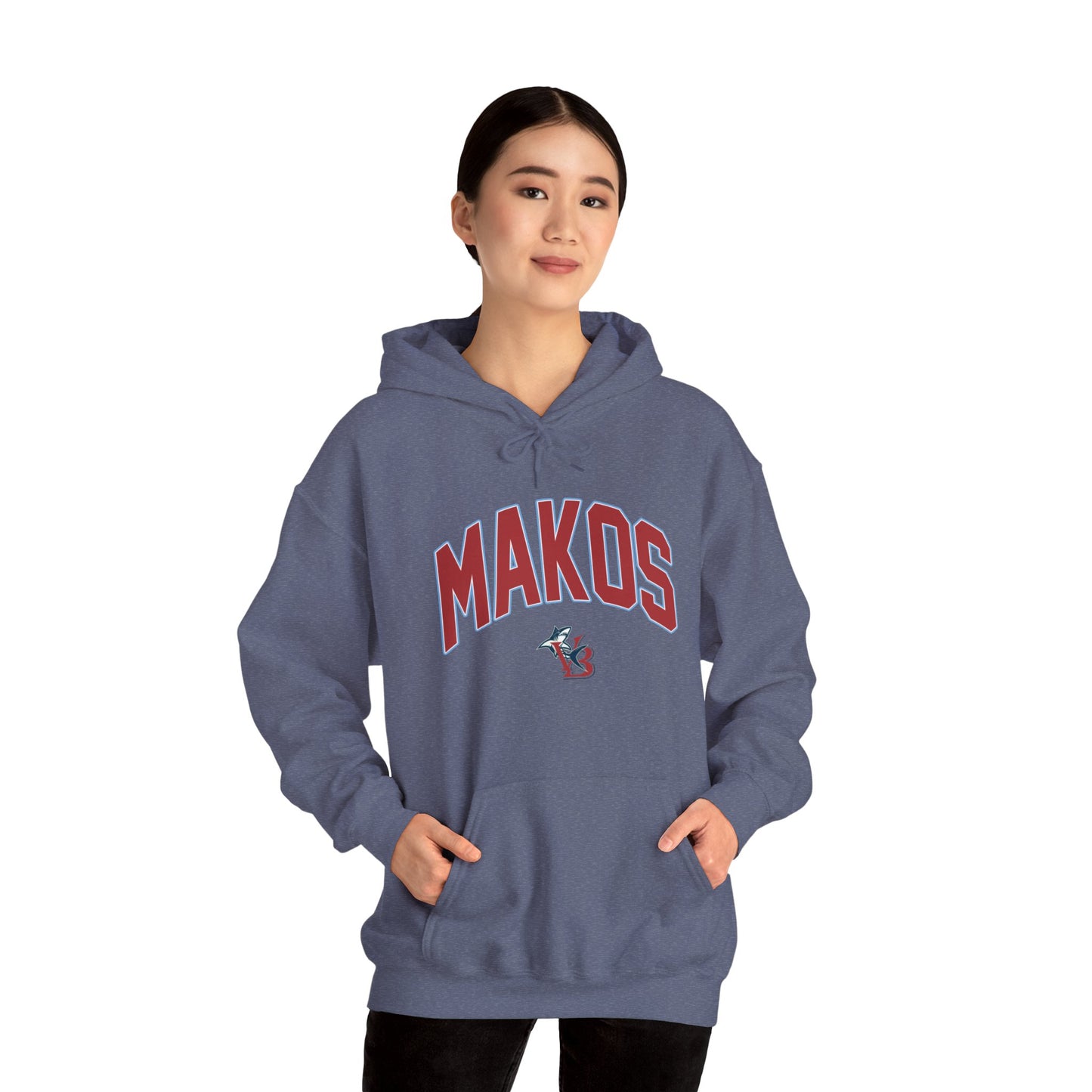 VB MAKOS Heavy Blend Hooded Sweatshirt - Team Spirit Apparel