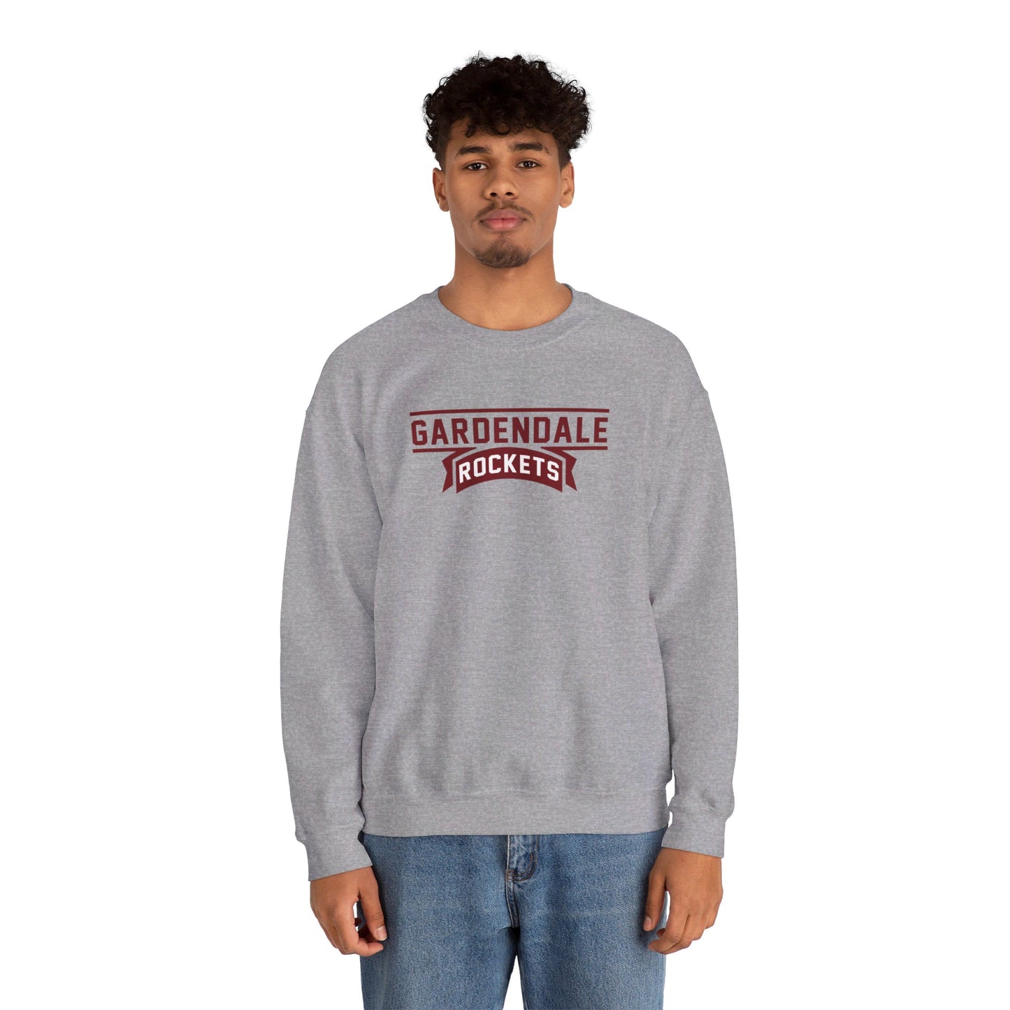 Gardendale Rockets Heavy Blend™ Crewneck Sweatshirt