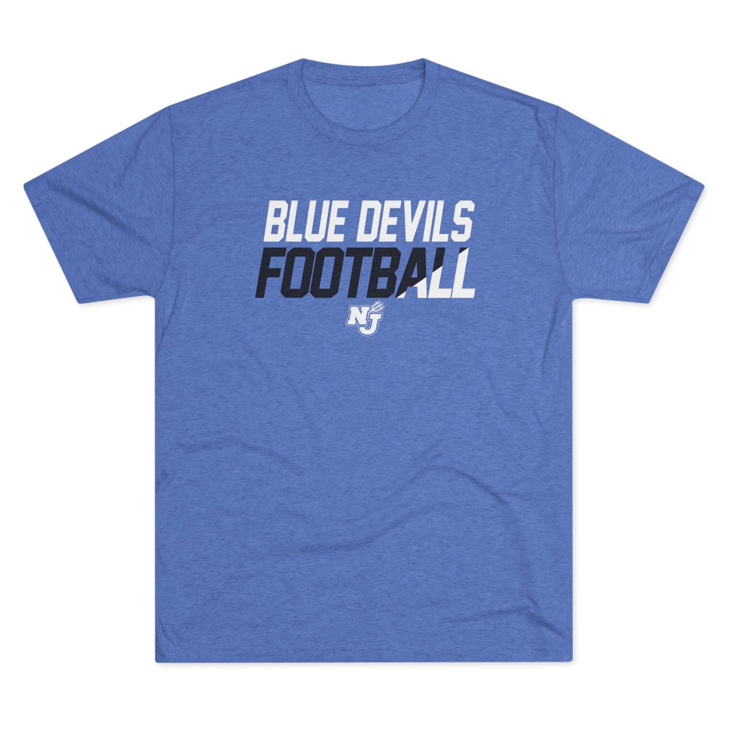 NJ FootbALL Tri-Blend Crew Tee