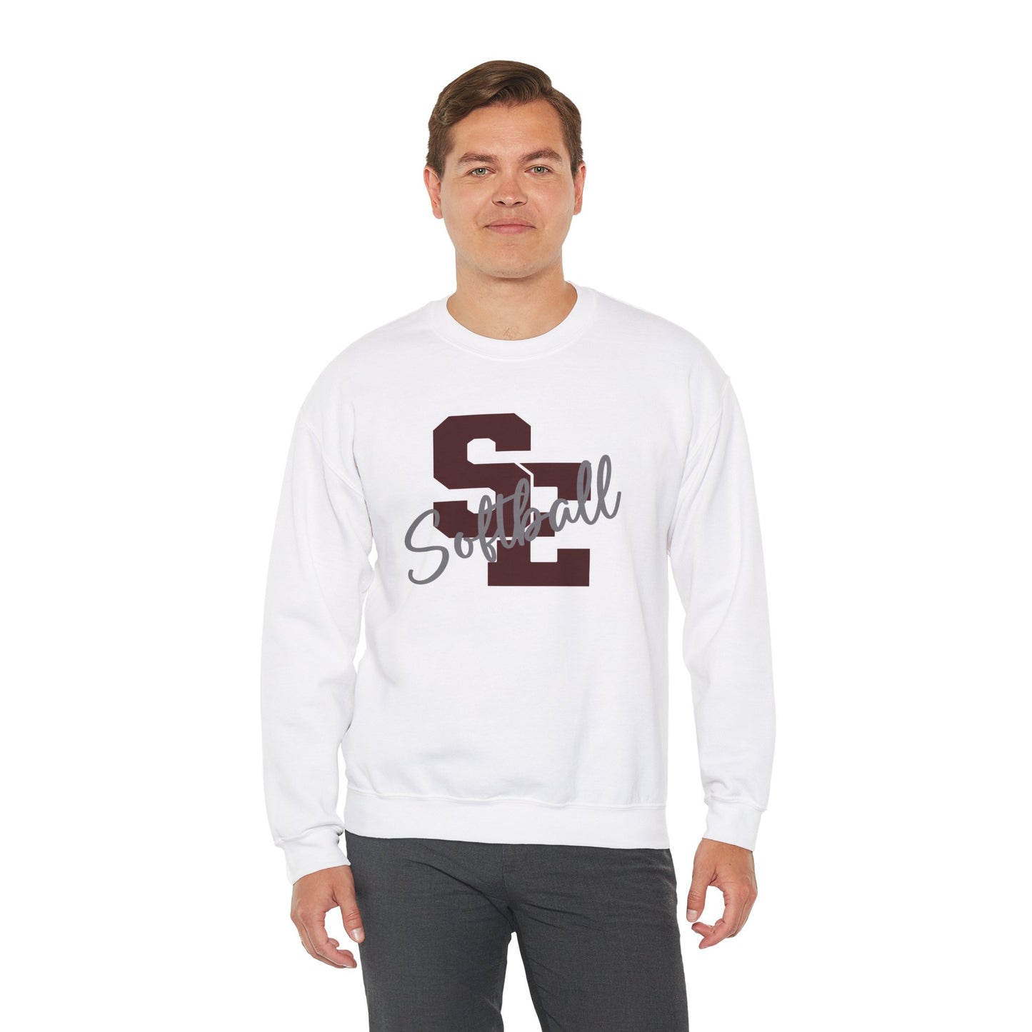 SE Softball Heavy Blend™ Crewneck Sweatshirt