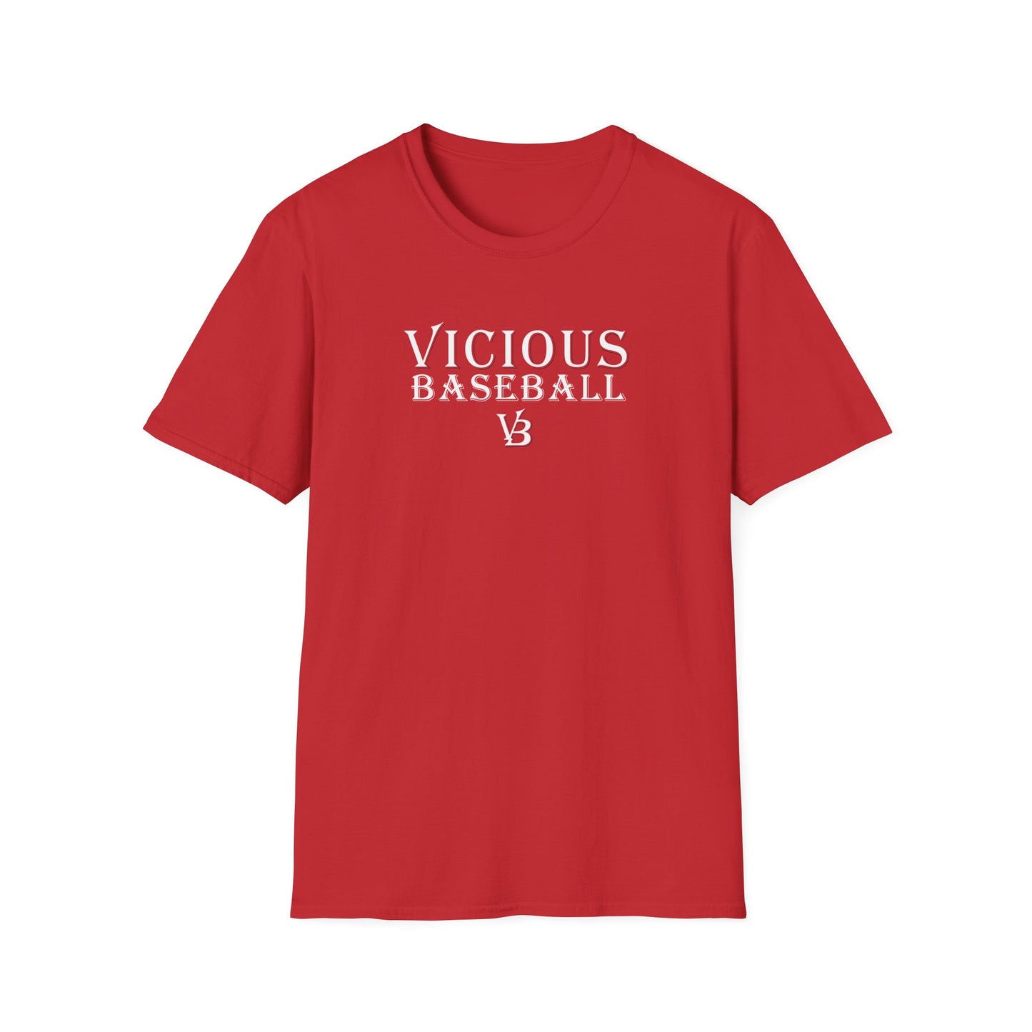 Vicious Baseball Unisex Softstyle T-Shirt