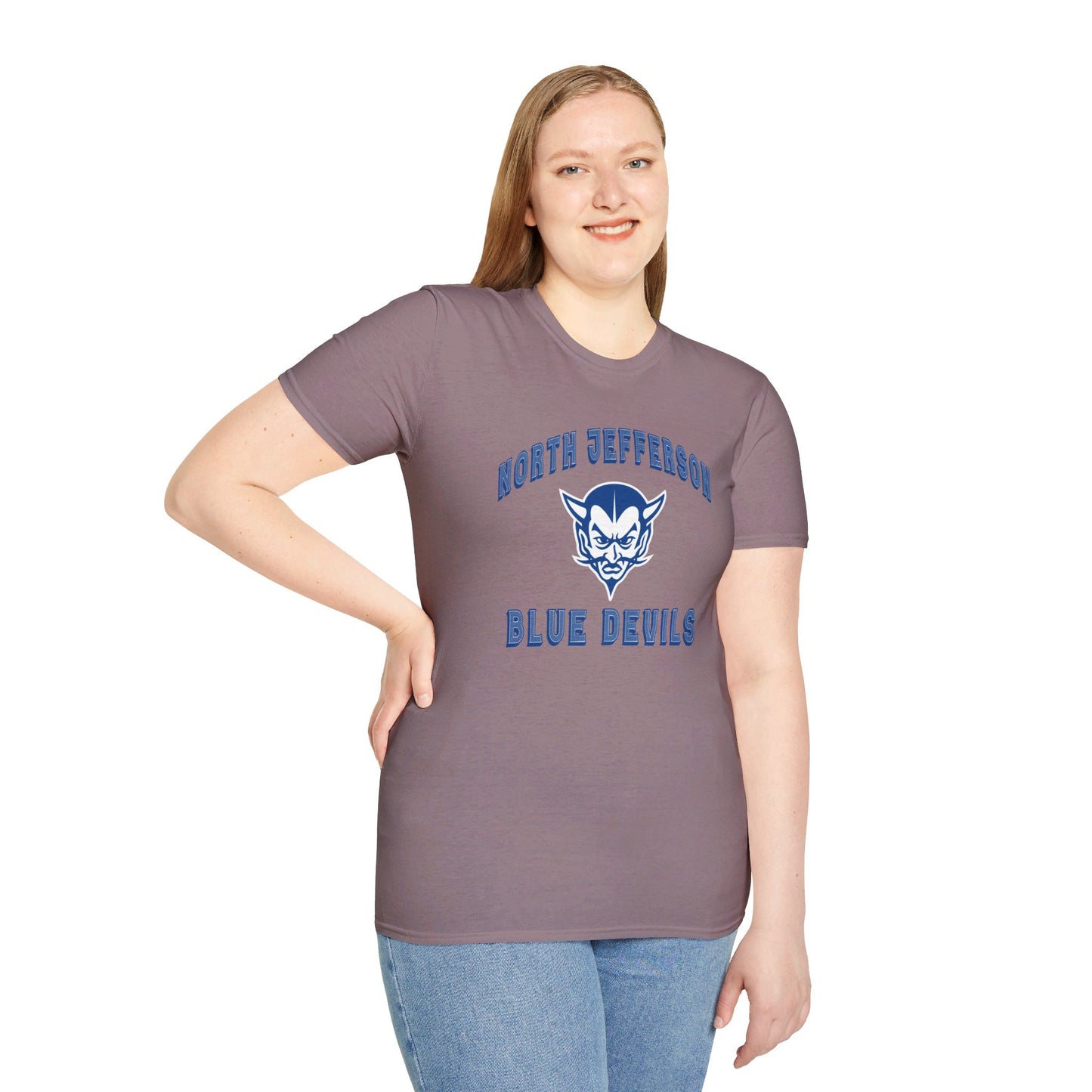 NJ Blue Devils Vintage Softstyle T-Shirt