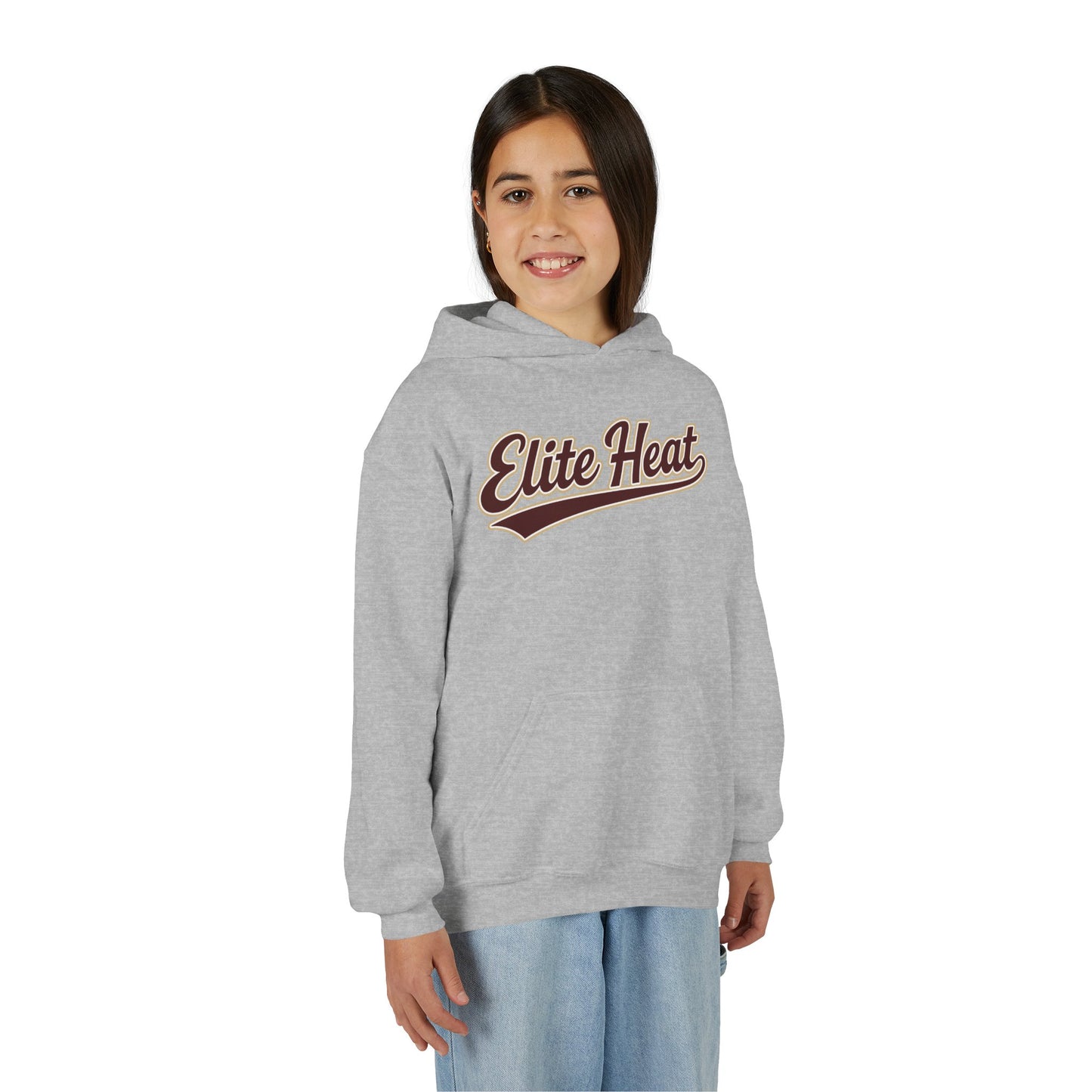 Elite Heat Youth Retro Script Hoodie