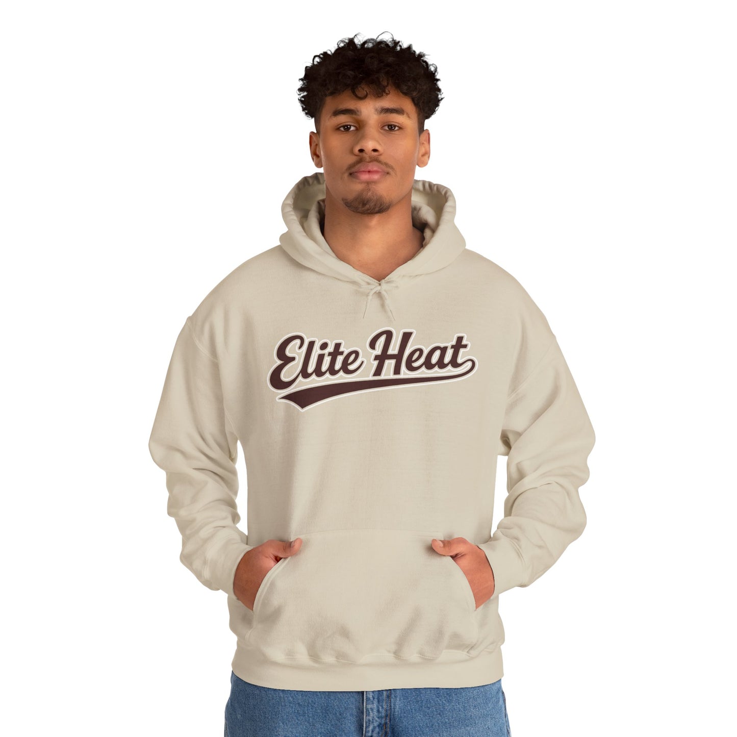 Elite Heat Hoodie — Retro Script Pullover