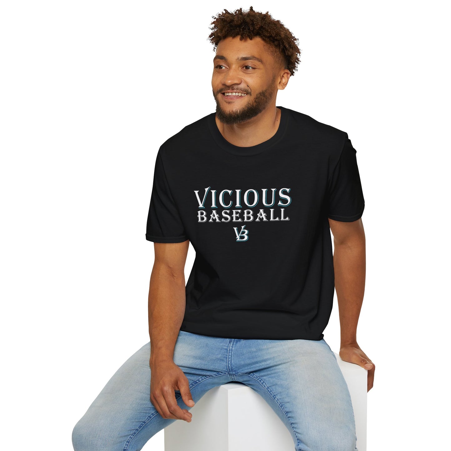 Vicious Baseball Unisex Softstyle T-Shirt