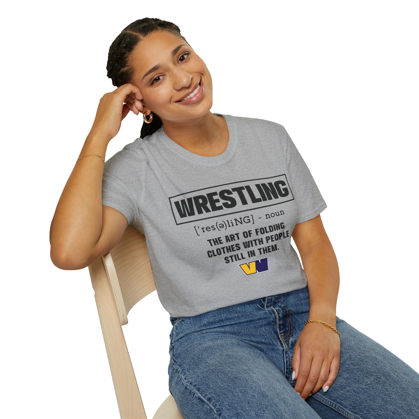 Vicious Wrestling Definition Softstyle T-Shirt