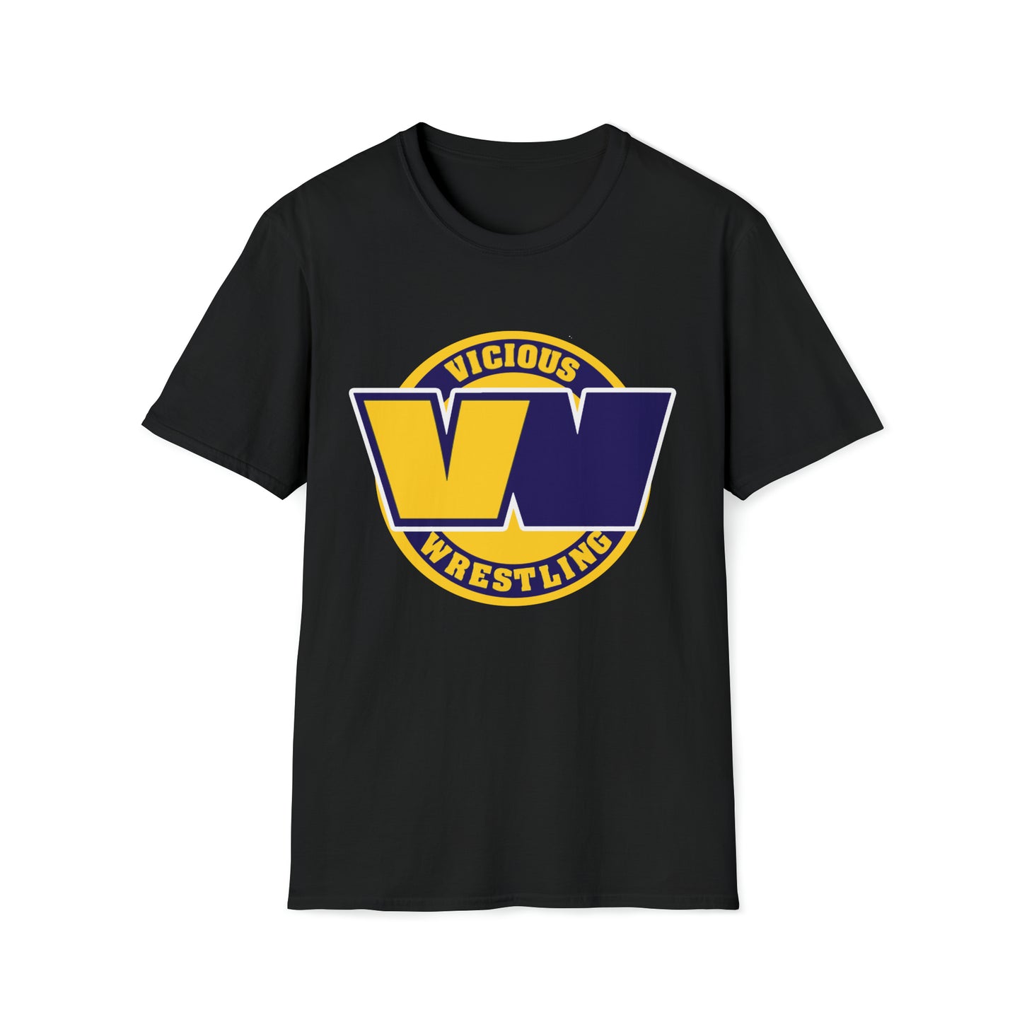 Vicious Wrestling Logo Softstyle T-Shirt