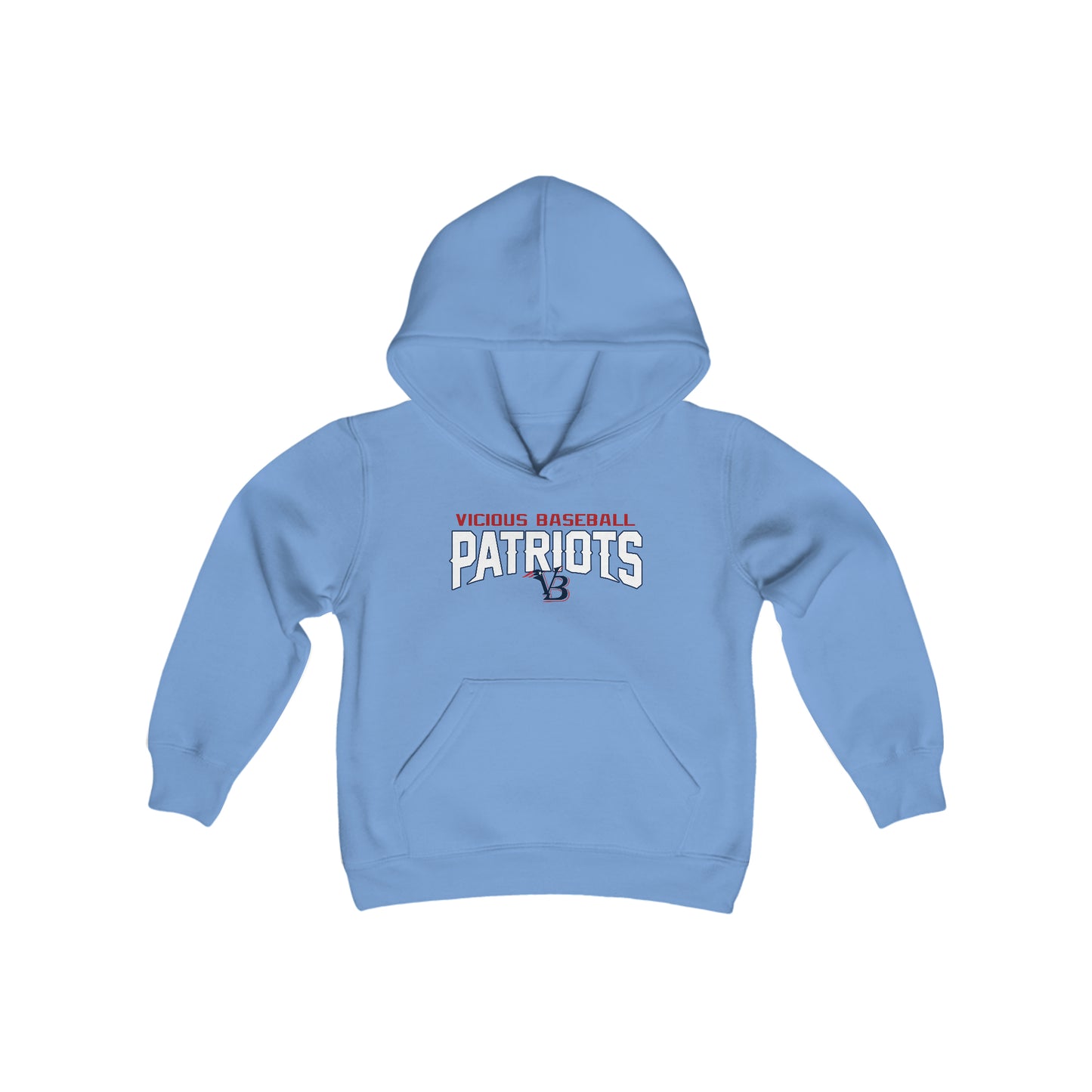 VB Patriots Youth Heavy Blend Hooded Sweatshirt