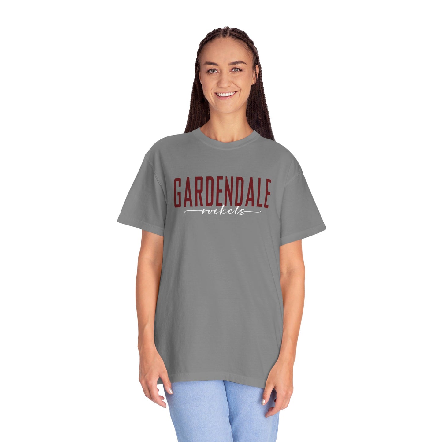 Gardendale Rockets Unisex Garment-Dyed T-shirt