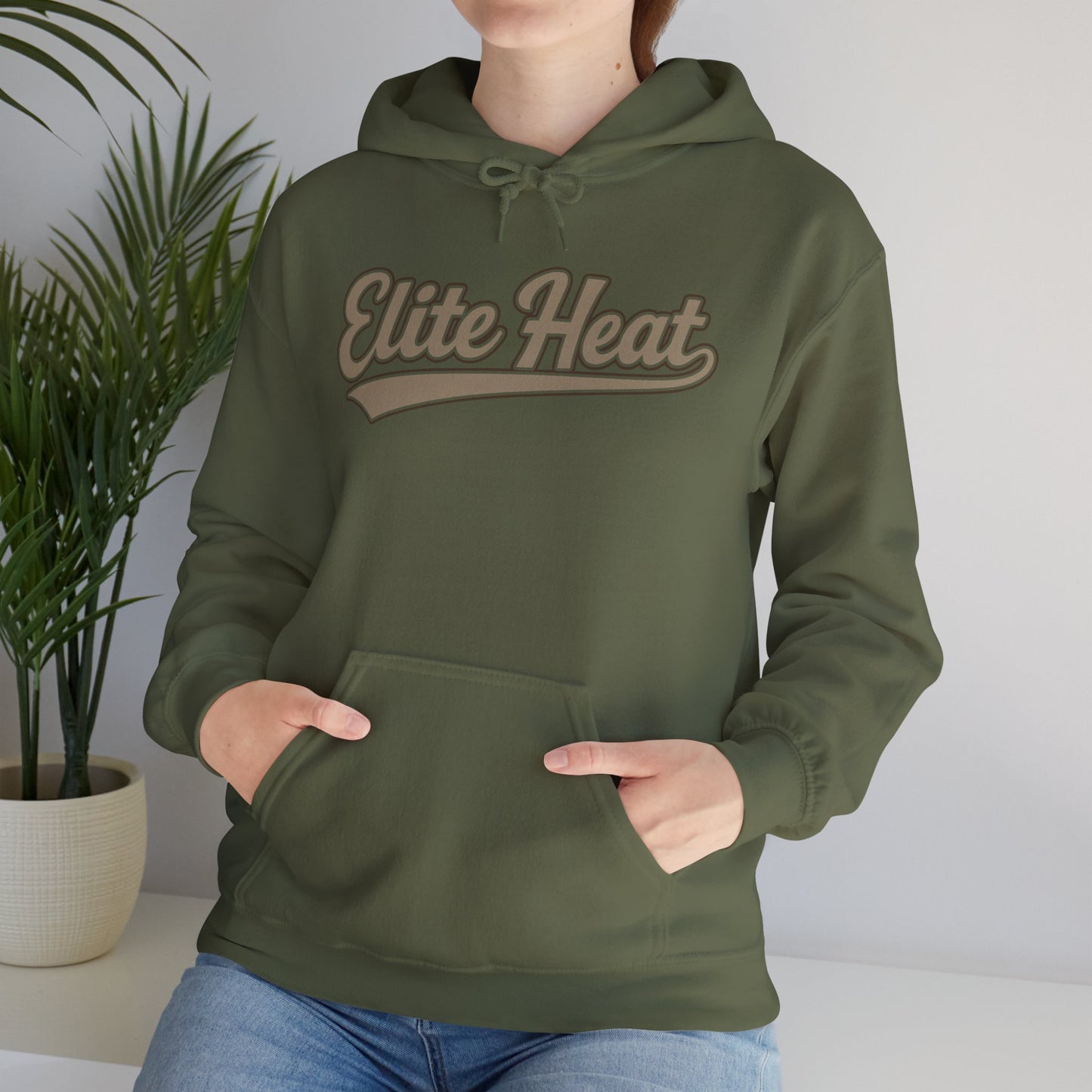 Elite Heat Hoodie — Retro Script Pullover