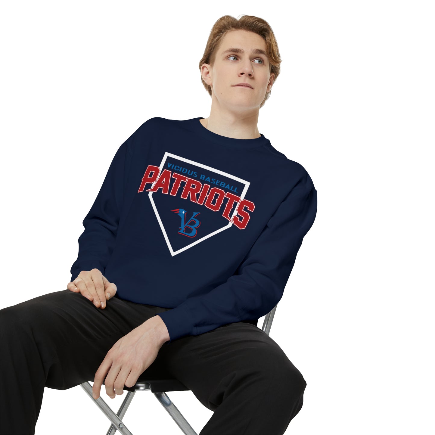 VB Patriots Garment-Dyed Sweatshirt