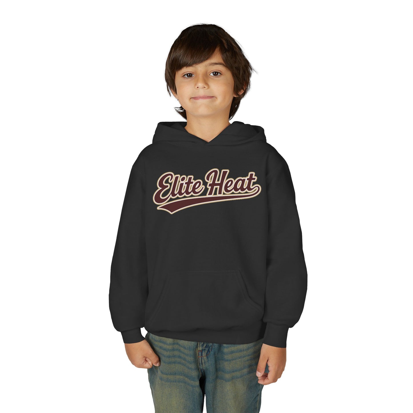 Elite Heat Youth Retro Script Hoodie