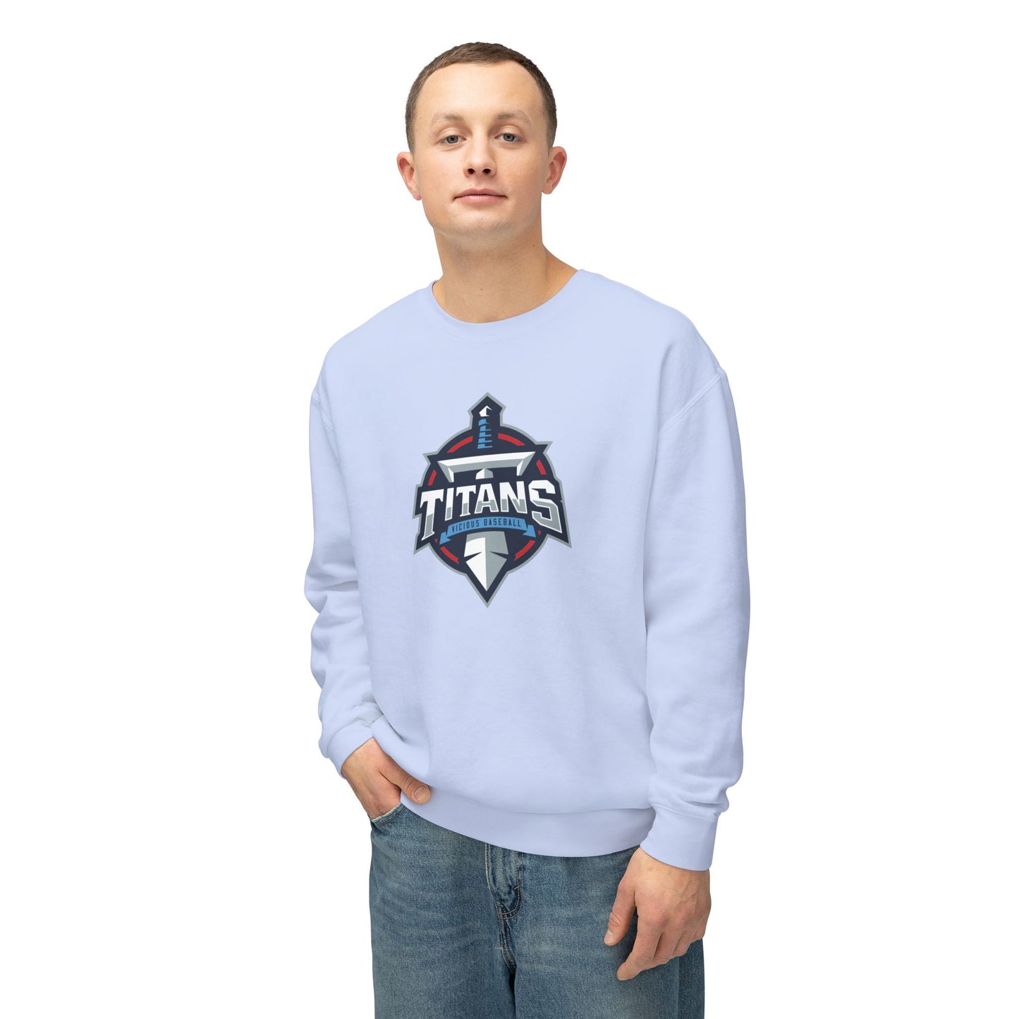 VB Titans Unisex Lightweight Crewneck Sweatshirt