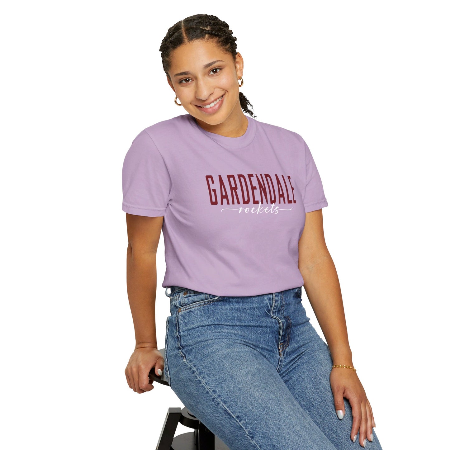 Gardendale Rockets Unisex Garment-Dyed T-shirt