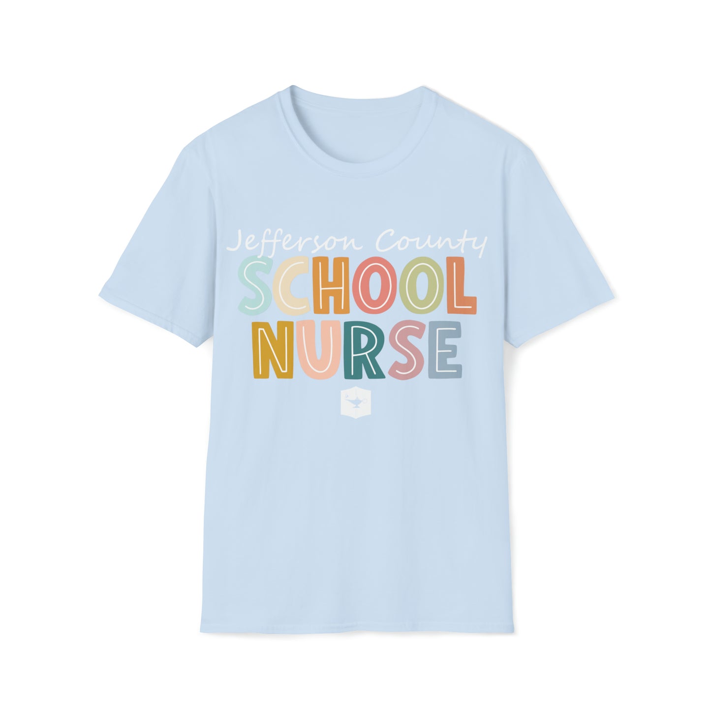 JeffCoEd Nurse Alt Colorful Softstyle T-Shirt