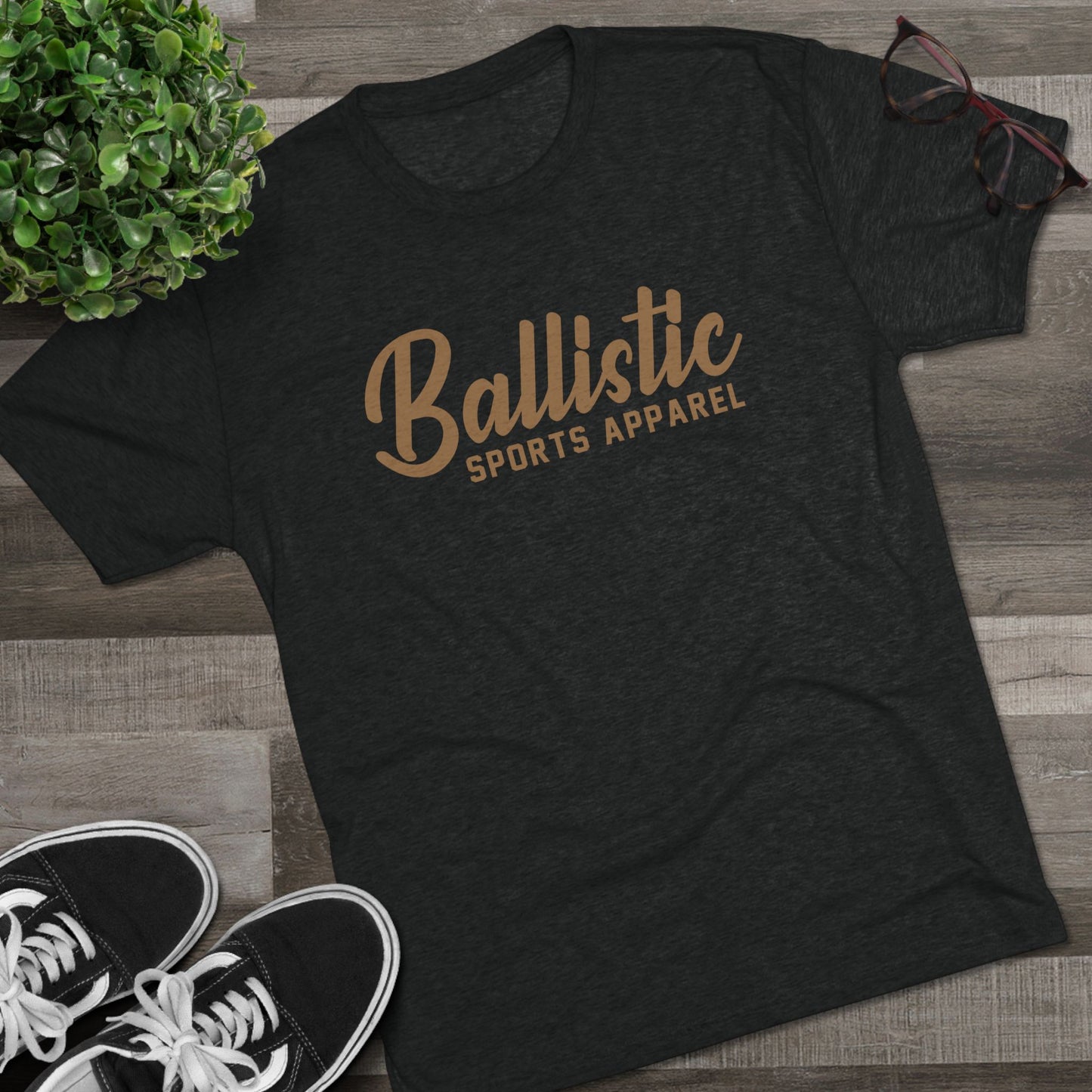 Ballistic Script Tri-Blend Crew Tee