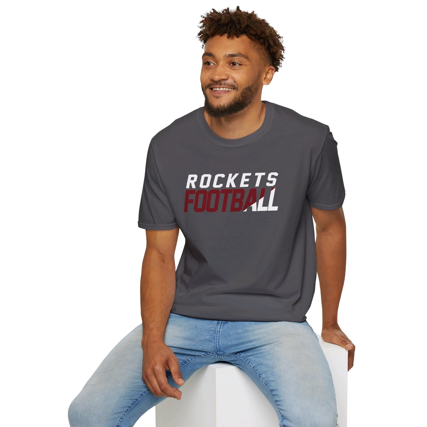 Rockets FootbALL Unisex Softstyle T-Shirt