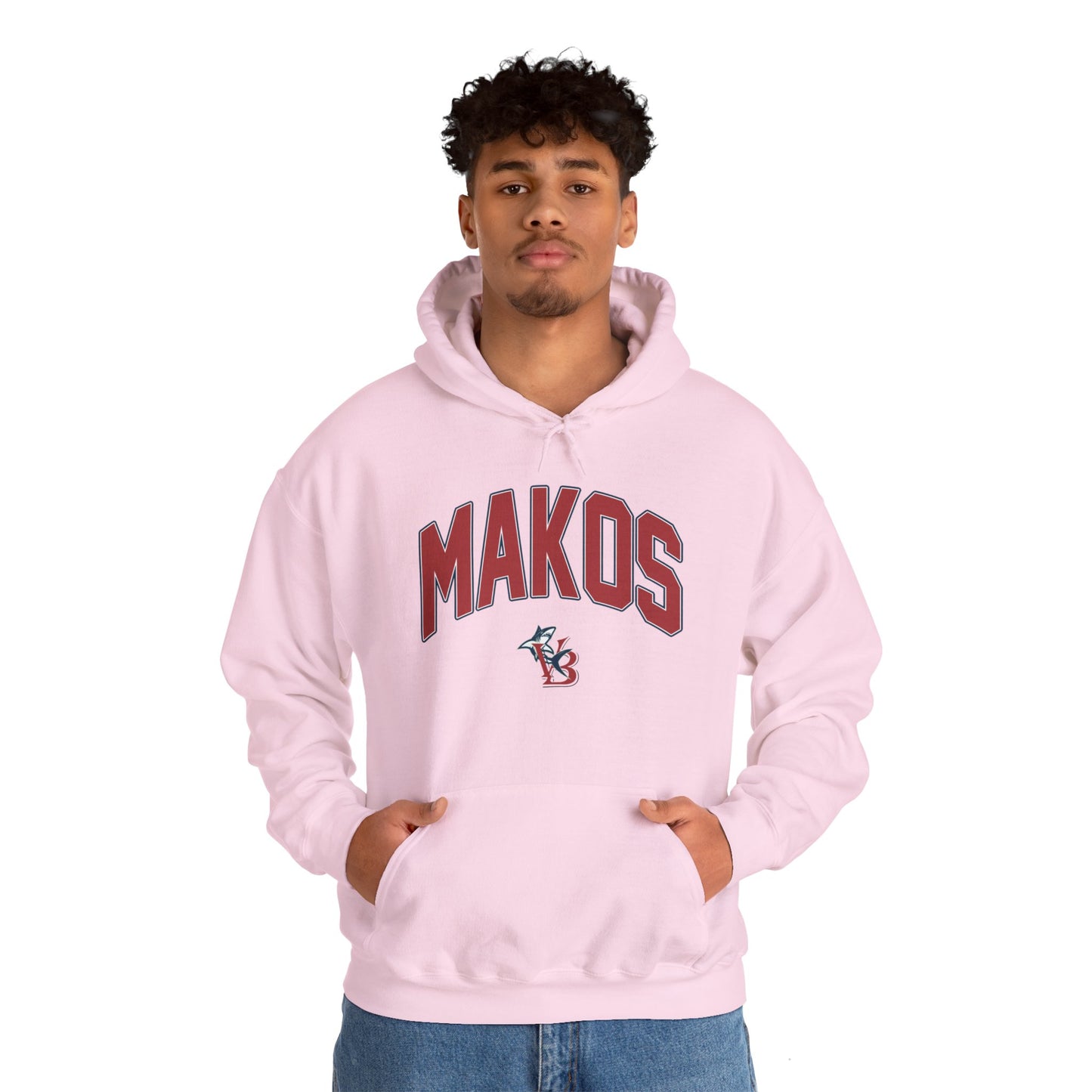 VB MAKOS Heavy Blend Hooded Sweatshirt - Team Spirit Apparel