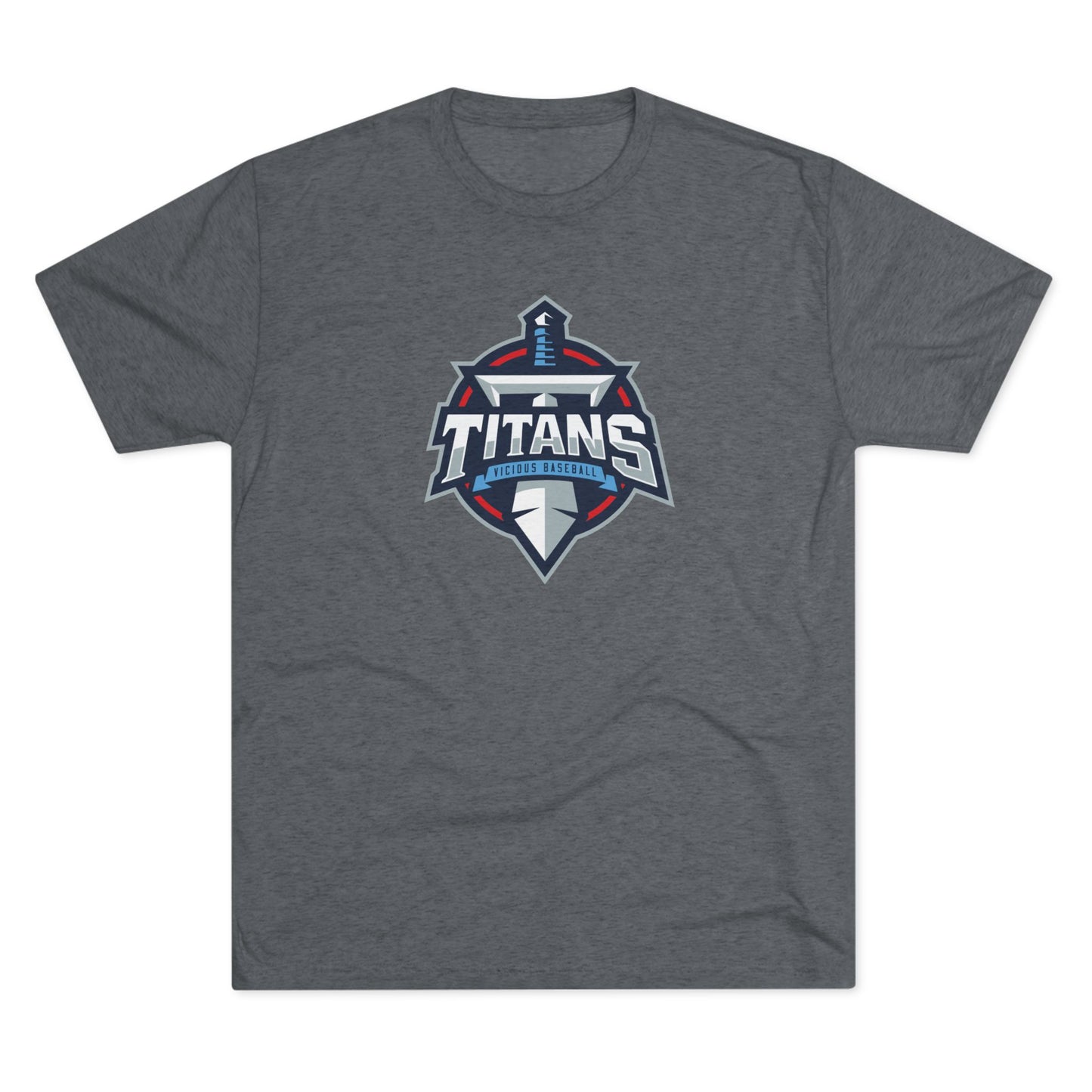 VB Titans Unisex Tri-Blend Crew Tee