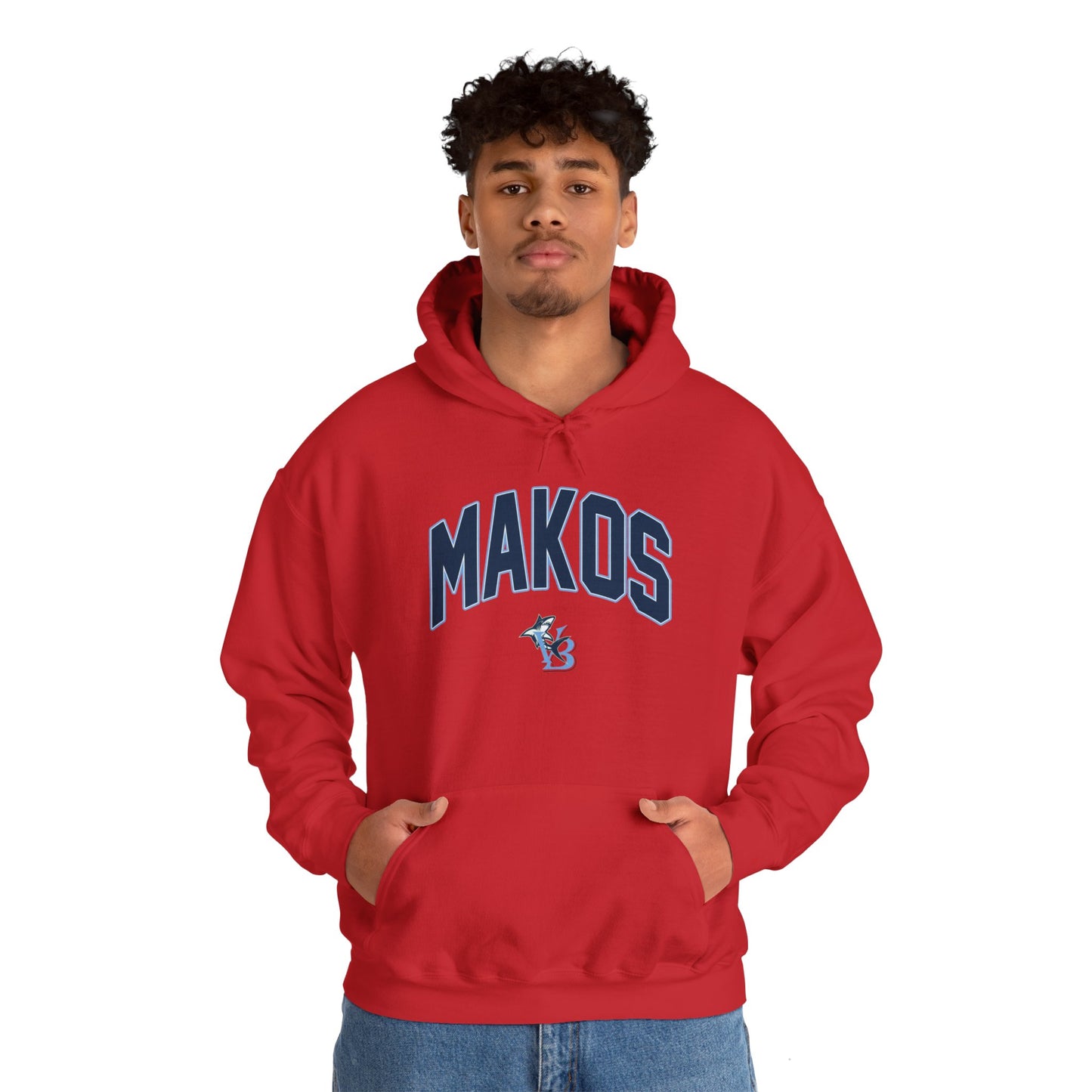 VB MAKOS Heavy Blend Hooded Sweatshirt - Team Spirit Apparel