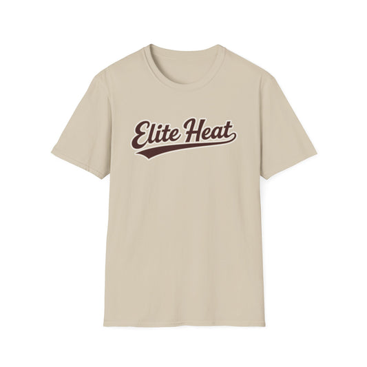 Elite Heat T-Shirt — Retro Script Athletic Tee