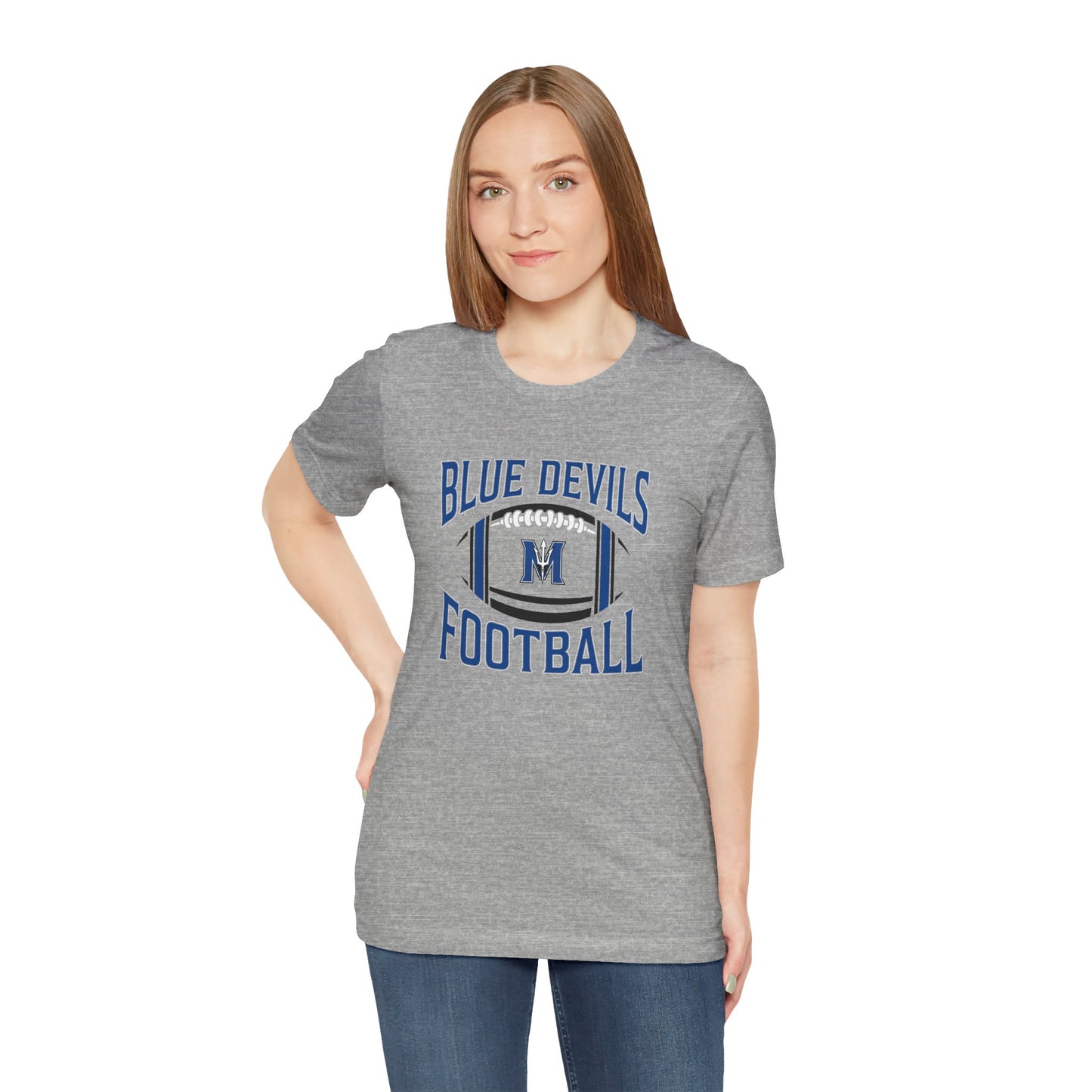 Blue Devils Football Team Spirit Tee