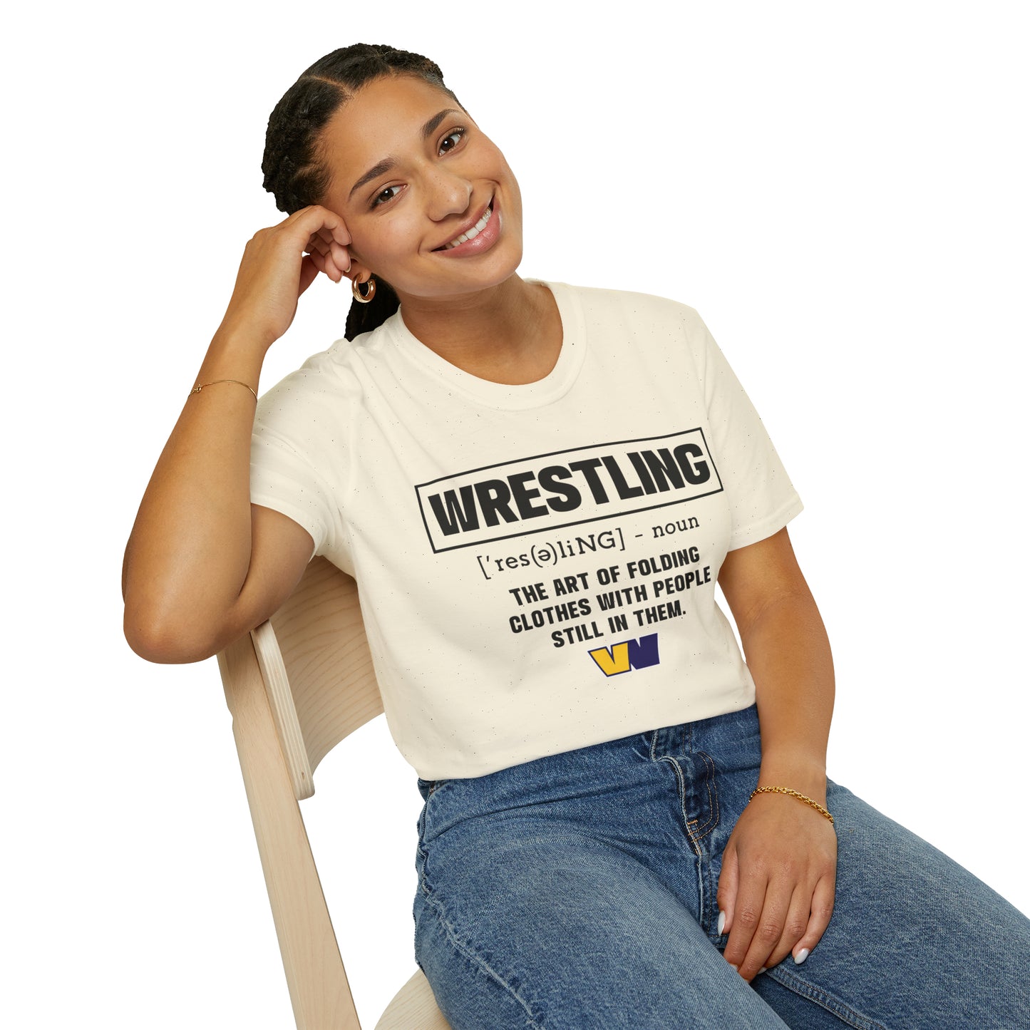 Vicious Wrestling Definition Softstyle T-Shirt