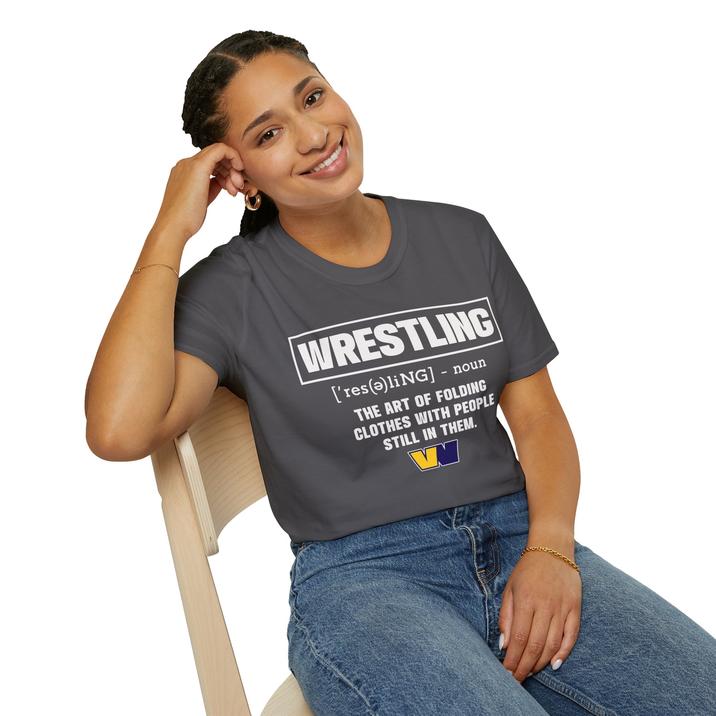 Vicious Wrestling Definition Softstyle T-Shirt