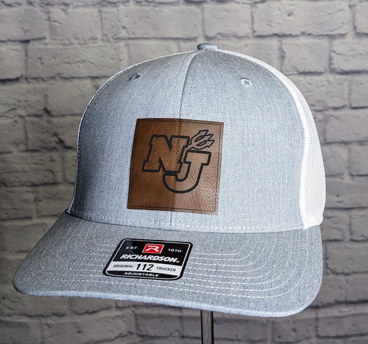 North Jefferson Leather Patch on Richardson 112 hat